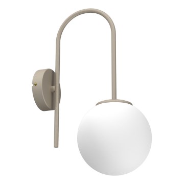 Vägglampa CAMBRIDGE 1xE14/15W/230V beige