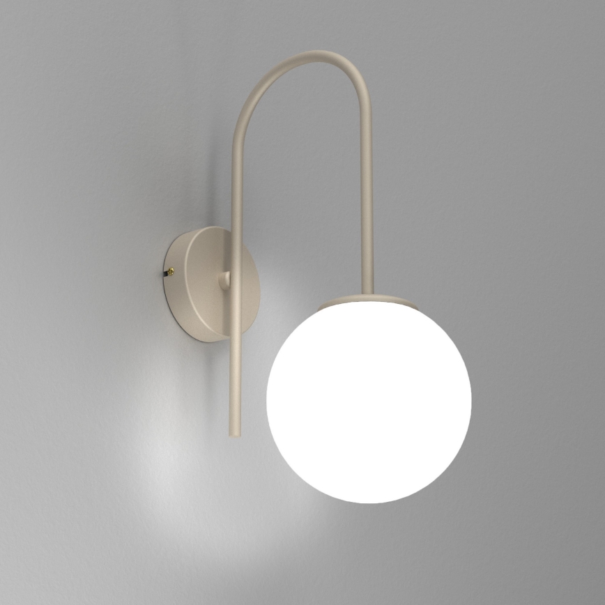 Vägglampa CAMBRIDGE 1xE14/15W/230V beige