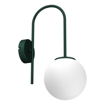 Vägglampa CAMBRIDGE 1xE14/15W/230V grön