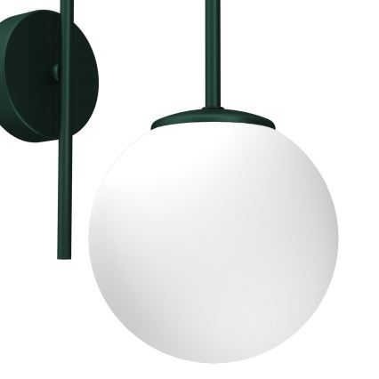 Vägglampa CAMBRIDGE 1xE14/15W/230V grön