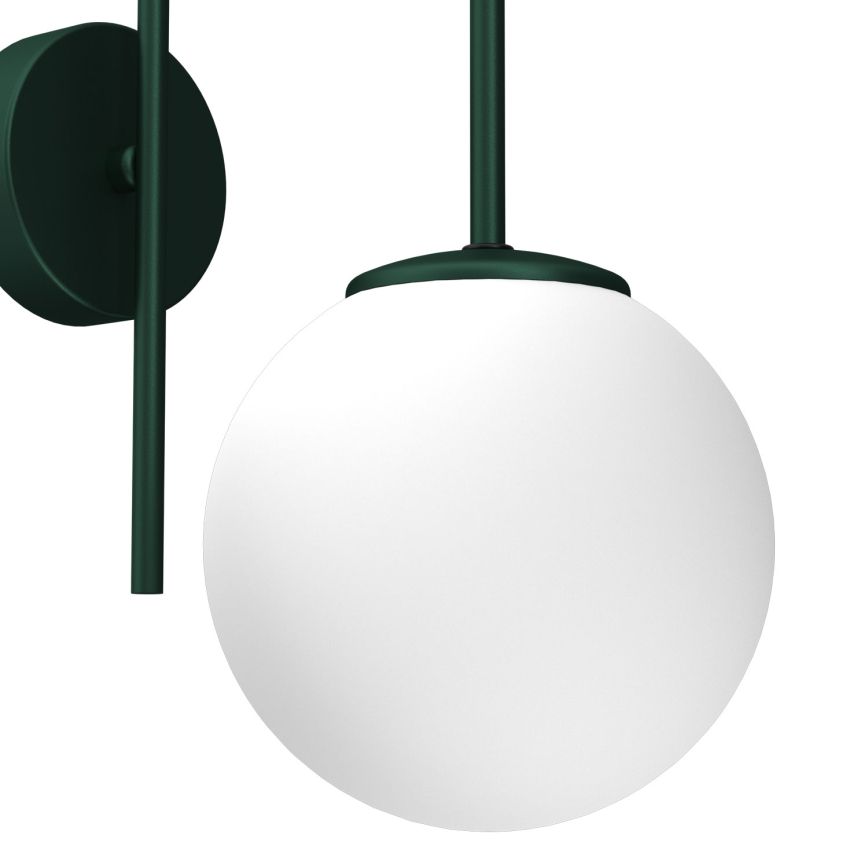 Vägglampa CAMBRIDGE 1xE14/15W/230V grön