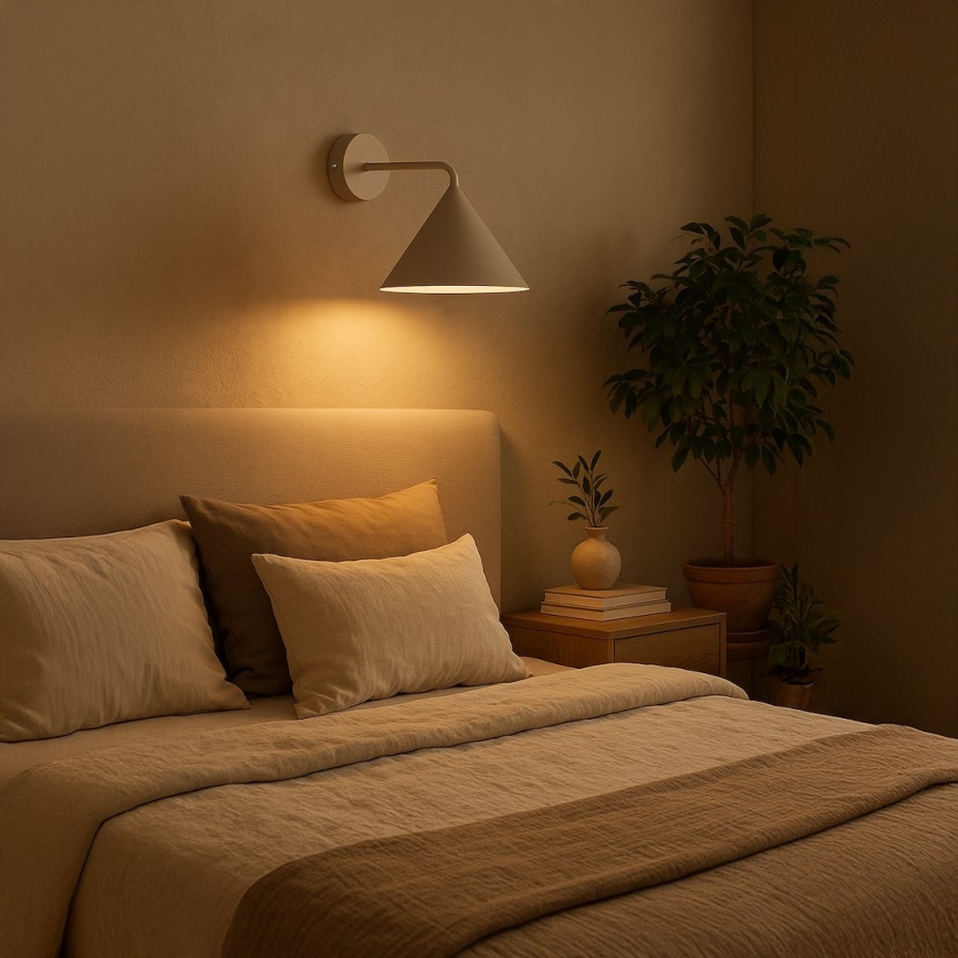 Vägglampa CAPITAL 1xGX53/15W/230V beige