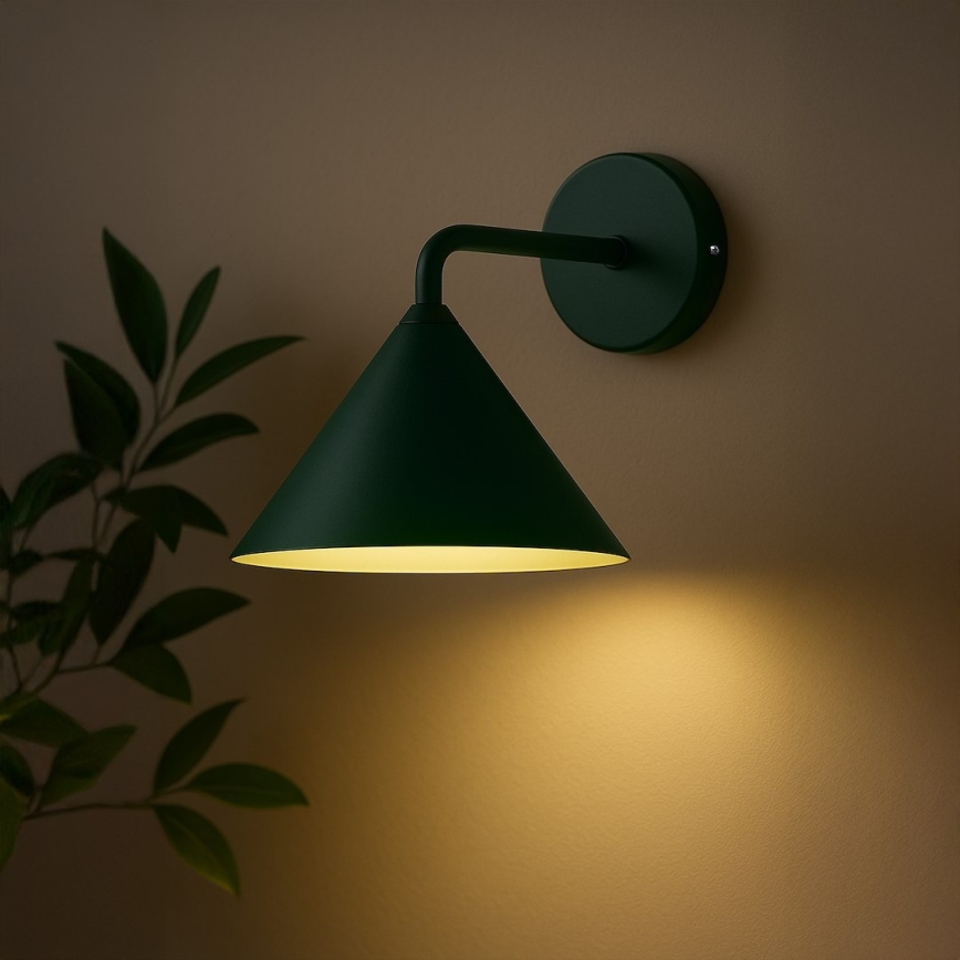 Vägglampa CAPITAL 1xGX53/15W/230V grön