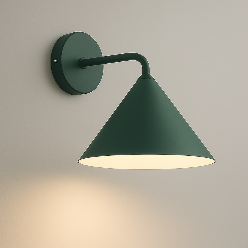 Vägglampa CAPITAL 1xGX53/15W/230V grön