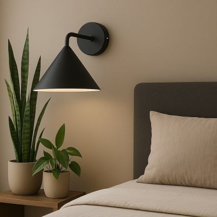 Vägglampa CAPITAL 1xGX53/15W/230V svart