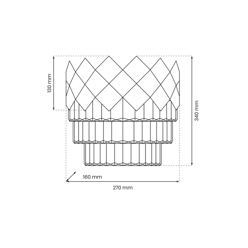 Vägglampa CARISMA 2xE14/40W/230V skinande krom