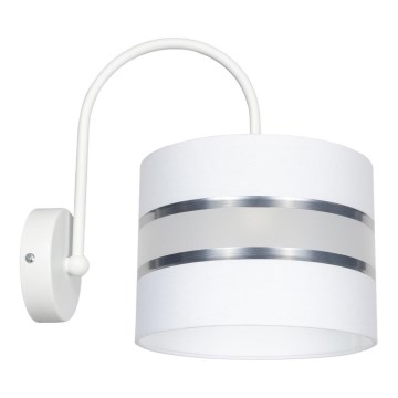 Vägglampa CORAL 1xE27/60W/230V vit