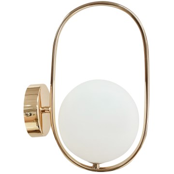 Vägglampa CORDEL 1xG9/28W/230V guld