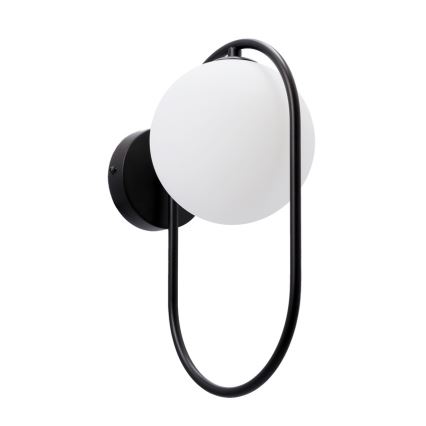 Vägglampa CORDEL 1xG9/28W/230V svart