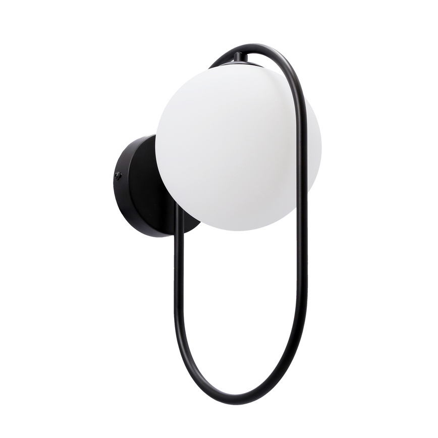 Vägglampa CORDEL 1xG9/28W/230V svart