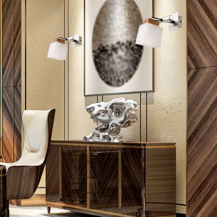 Vägglampa DANA 1xE14/40W/230V bok