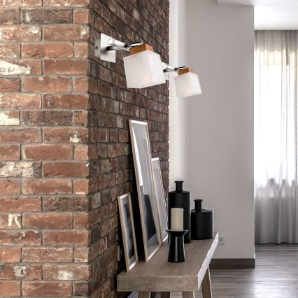 Vägglampa DANA 1xE14/40W/230V bok