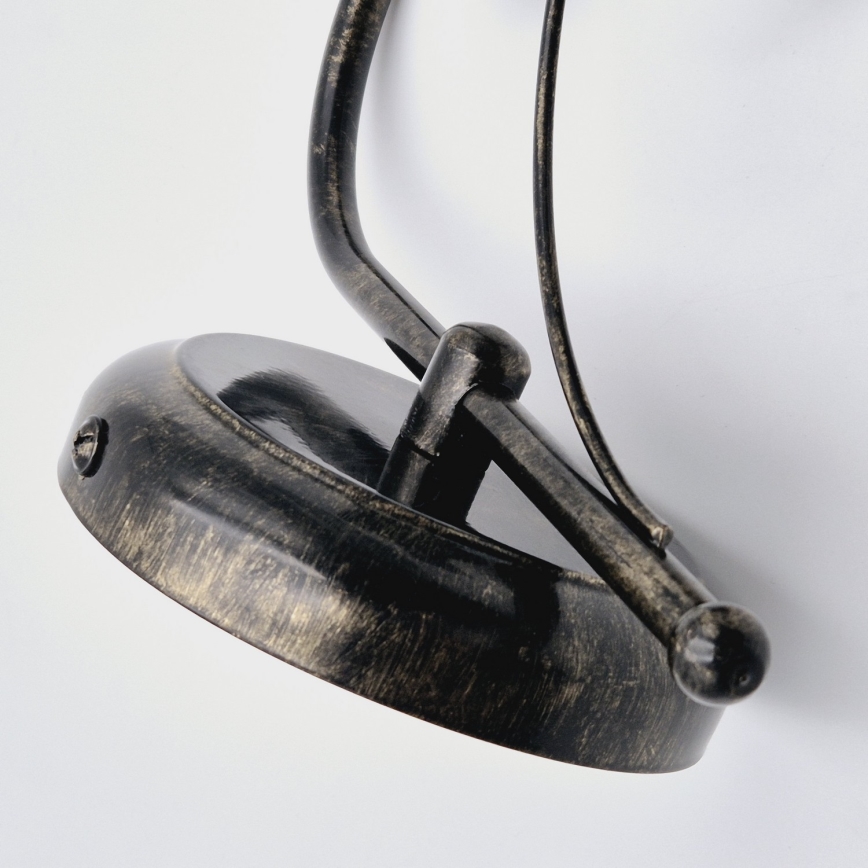 Vägglampa DONATO 1xE14x40W/230V patina