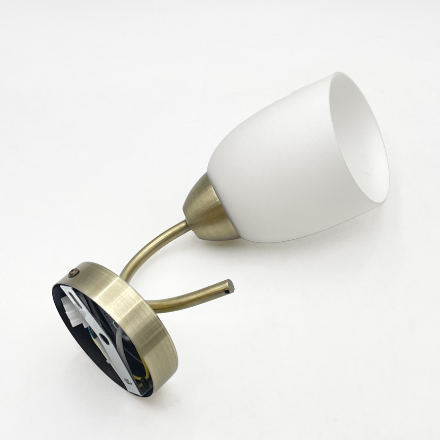 Vägglampa DONNA 1xE27/60W/230V patina