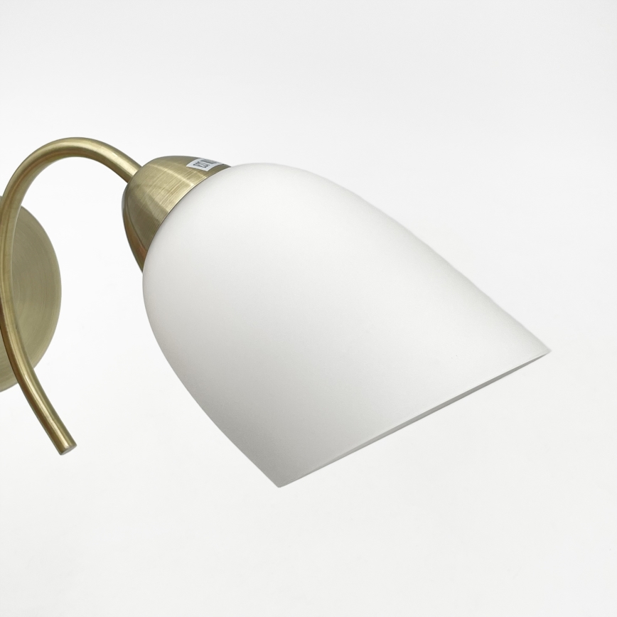 Vägglampa DONNA 1xE27/60W/230V patina