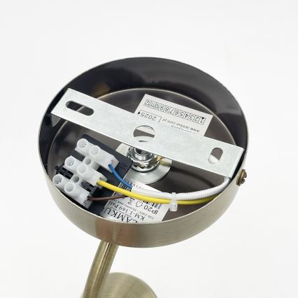 Vägglampa DONNA 1xE27/60W/230V patina