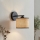 Vägglampa ECO 1xE27/15W/230V beige/rotting