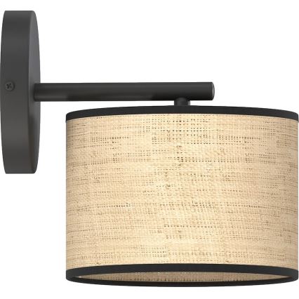 Vägglampa ECO 1xE27/15W/230V beige/rotting