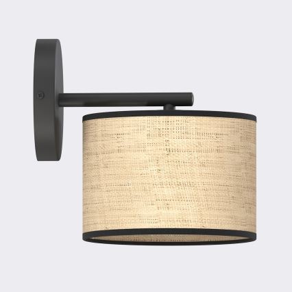 Vägglampa ECO 1xE27/15W/230V beige/rotting