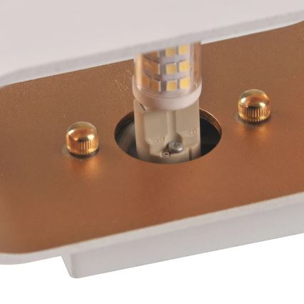 Vägglampa ELISSA 1xG9/10W/230V vit