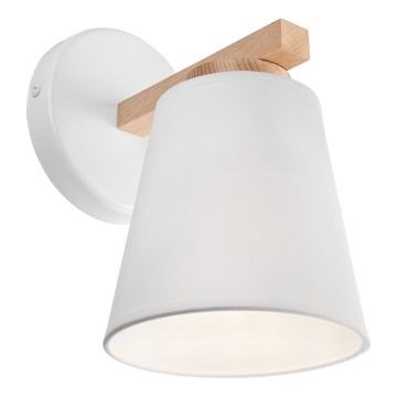 Vägglampa ELLIE 1xE27/60W/230V bok