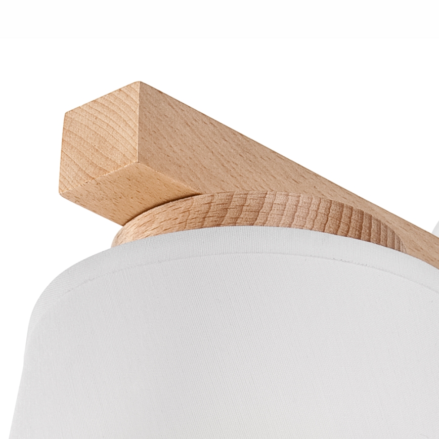 Vägglampa ELLIE 1xE27/60W/230V bok