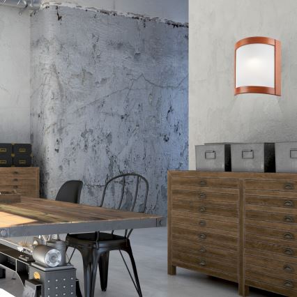 Vägglampa ELODIE 1xE27/60W/230V ek