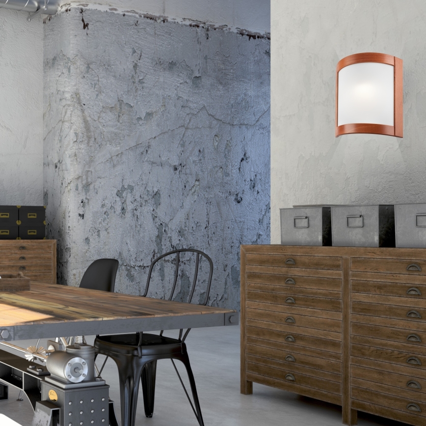 Vägglampa ELODIE 1xE27/60W/230V ek
