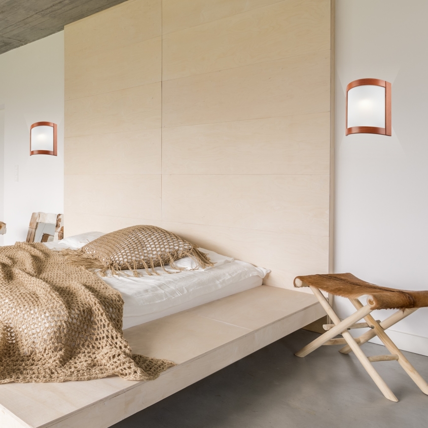 Vägglampa ELODIE 1xE27/60W/230V ek
