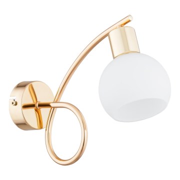 Vägglampa ERYKA 1xE14/10W/230V guld