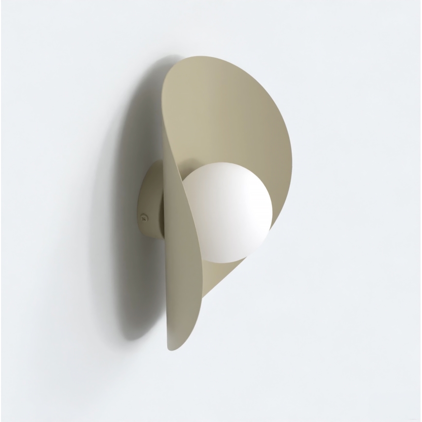 Vägglampa FIERO 1xG9/8W/230V beige