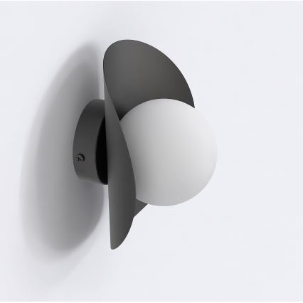 Vägglampa FIERO 1xG9/8W/230V, svart