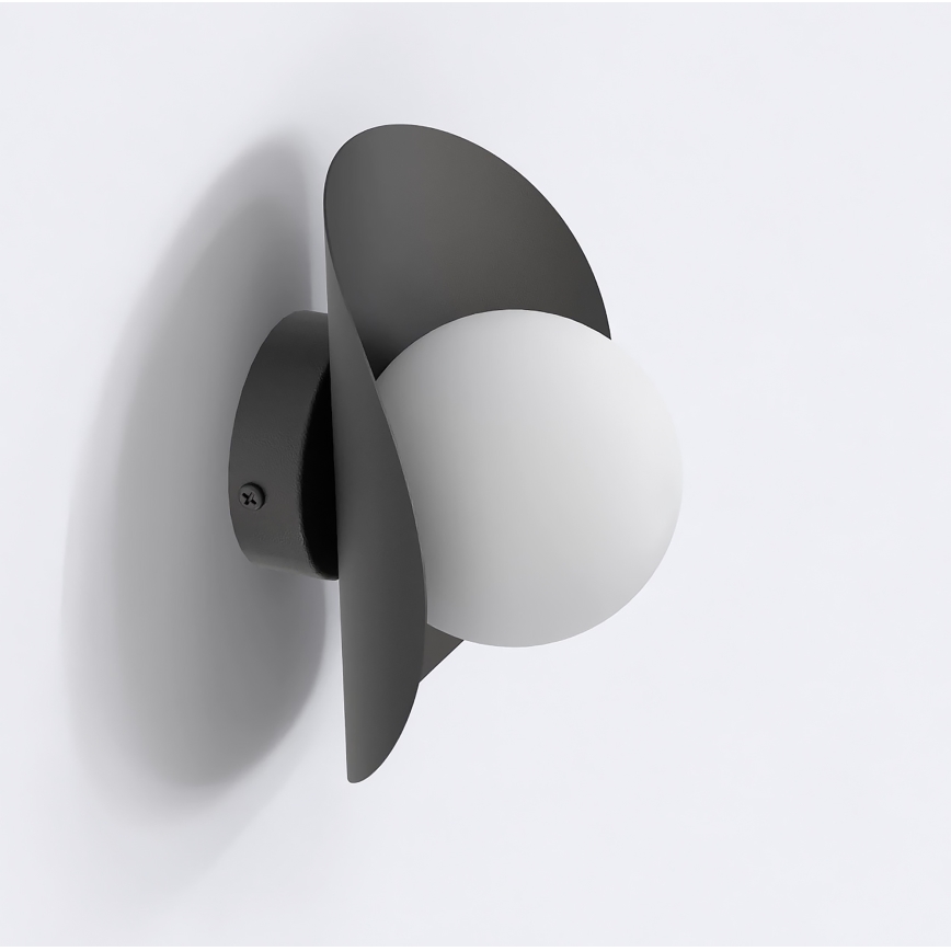 Vägglampa FIERO 1xG9/8W/230V, svart