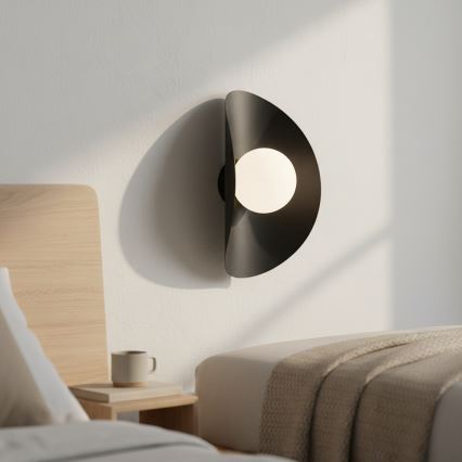 Vägglampa FIERO 1xG9/8W/230V svart