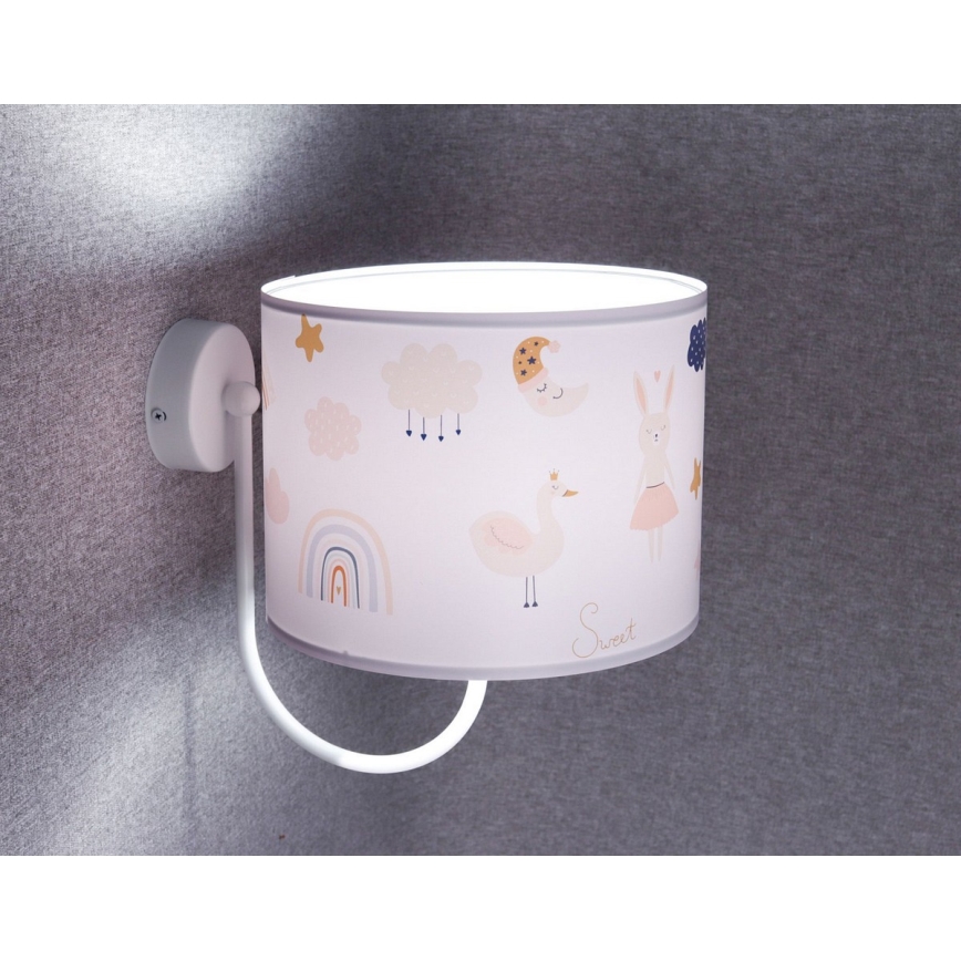 Vägglampa för barn SWEET DREAMS 1xE27/60W/230V