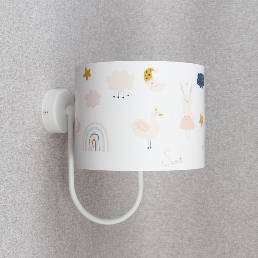 Vägglampa för barn SWEET DREAMS 1xE27/60W/230V