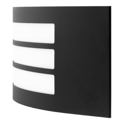 Vägglampa för utomhusbruk 1xE27/14W/230V IP44 svart