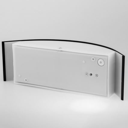 Vägglampa för utomhusbruk 1xE27/14W/230V IP44 svart