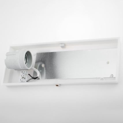 Vägglampa för utomhusbruk 1xE27/14W/230V IP44 svart
