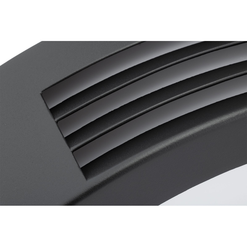 Vägglampa för utomhusbruk 1xE27/14W/230V IP54 svart