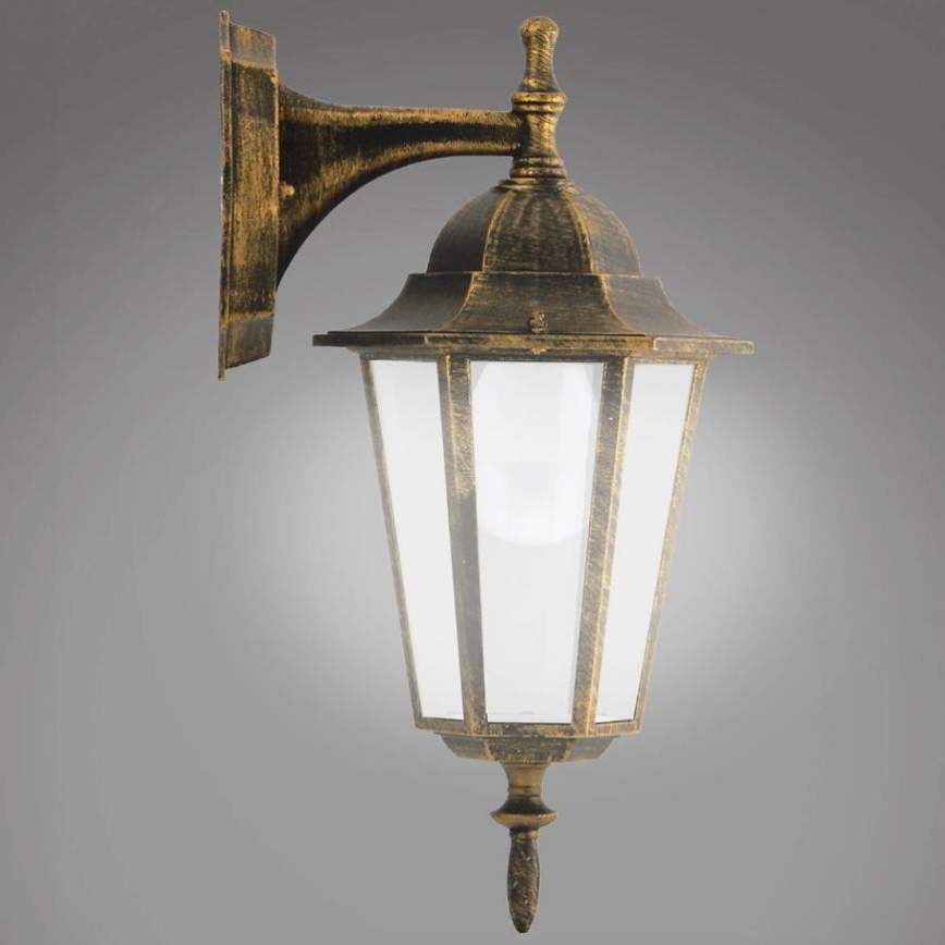 Vägglampa för utomhusbruk 1xE27/20W/230V IP43 patina