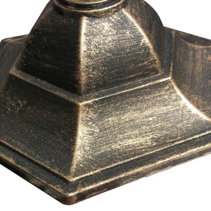 Vägglampa för utomhusbruk 1xE27/20W/230V IP43 patina