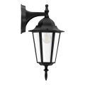 Vägglampa för utomhusbruk 1xE27/20W/230V IP43 svart