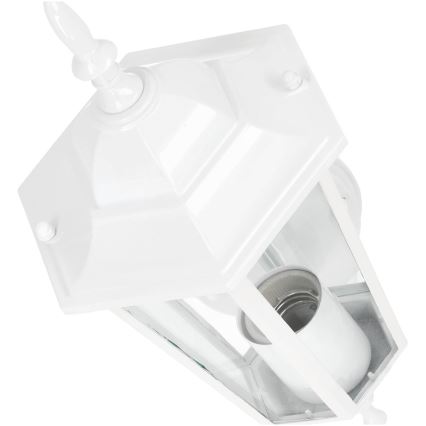 Vägglampa för utomhusbruk 1xE27/60W/230V IP44 vit