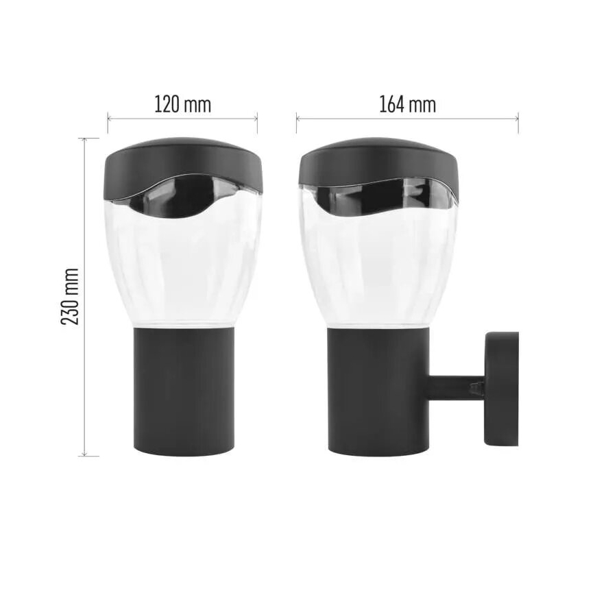 Vägglampa för utomhusbruk ARTEO 1xE27/15W/230V IP44