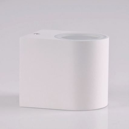 Vägglampa för utomhusbruk BOSTON 1xGU10/10W/230V IP44 vit