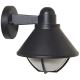 Vägglampa för utomhusbruk EDINA 1xE27/60W/230V IP44 svart