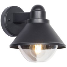 Vägglampa för utomhusbruk ELGIN 1xE27/60W/230V IP44 svart