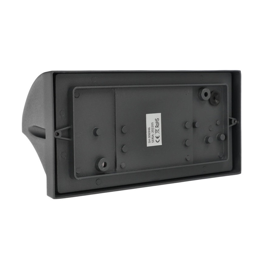 Vägglampa för utomhusbruk FREON 1xE27/60W/230V IP54 antracit