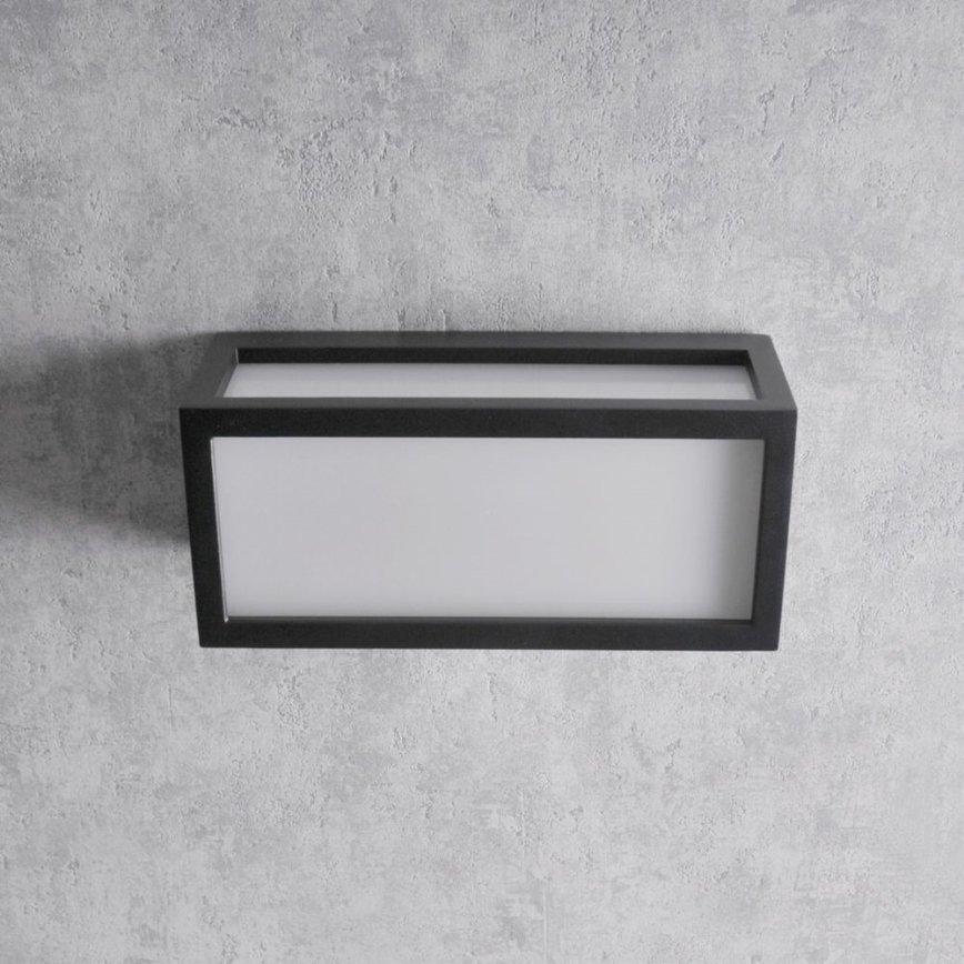 Vägglampa för utomhusbruk MITO 1xE27/12W/230V IP54